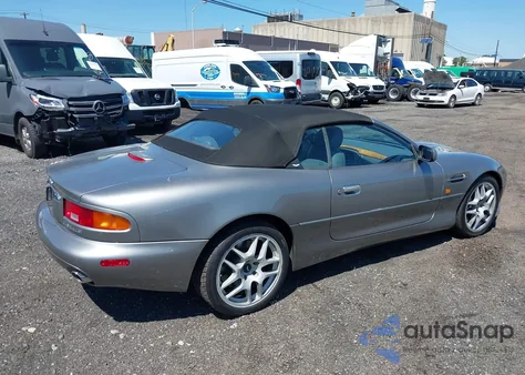 2001 Aston Martin Db7 Vantage z USA, uszkodzony, nr VIN SCFAB42301K401620